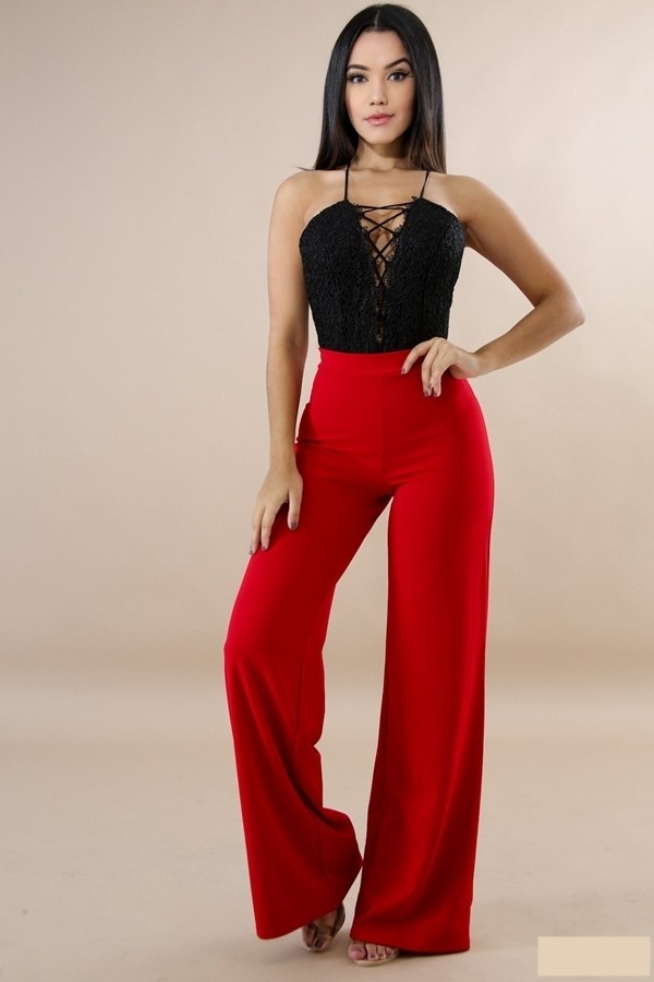 CLASSIC WIDE LEG PANTS