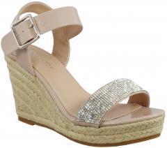 GLITTER MID WEDGES