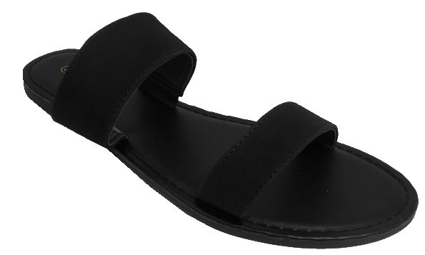 BLACK LADIES SANDALS