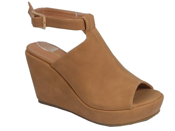 BROWN LADIES WEDGES