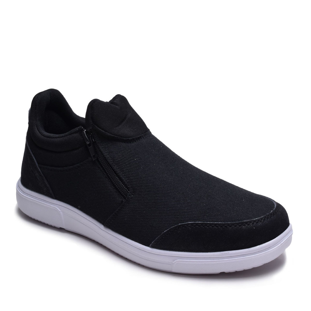 MEN HI TOPS SLIP ON SNEAKERS