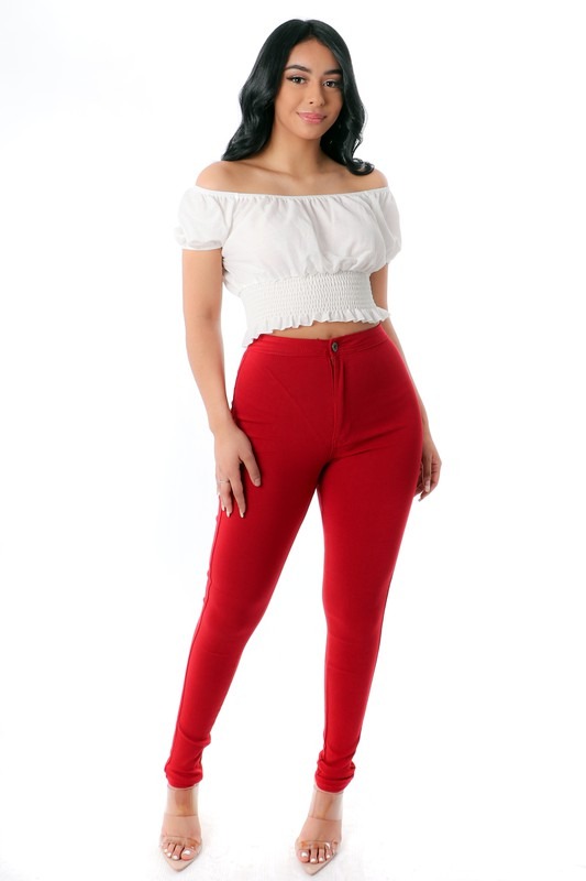 HIGH WAIST PANTS