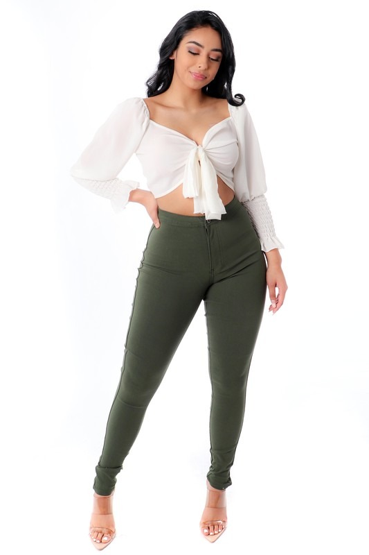 HIGH WAIST PANTS