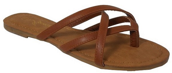 LADIES SLIP ON SANDALS