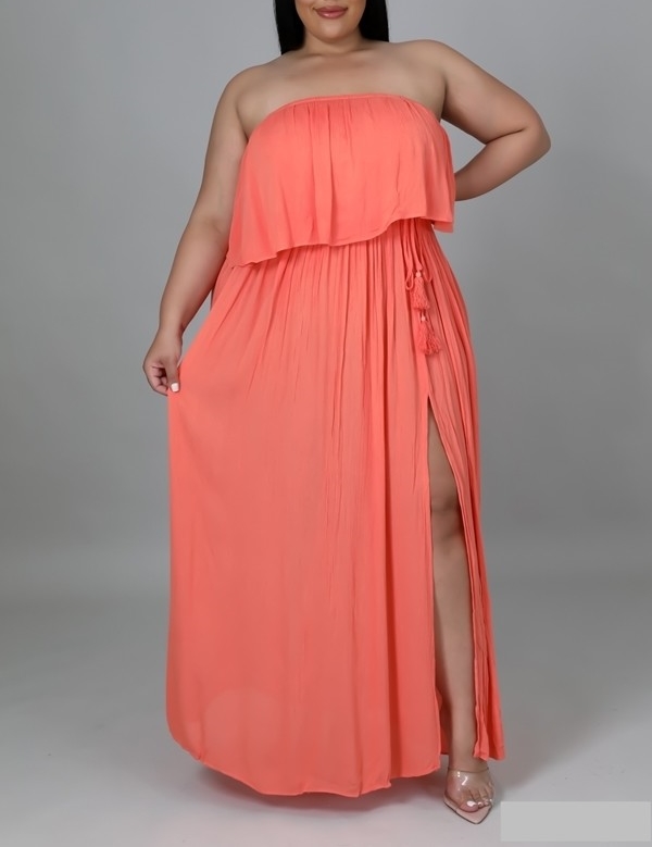 PLUS MAXI DRESS