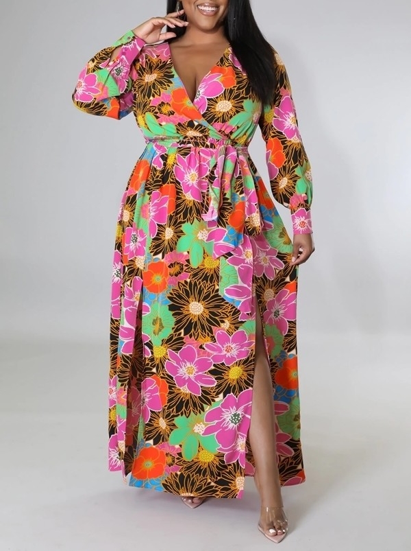 PLUS MAXI DRESS