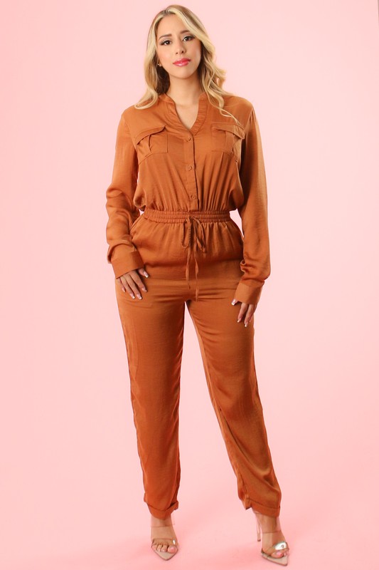 LADIES LS JUMPSUITS