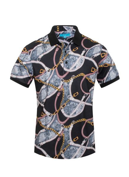 MENS PRINTED POLOS