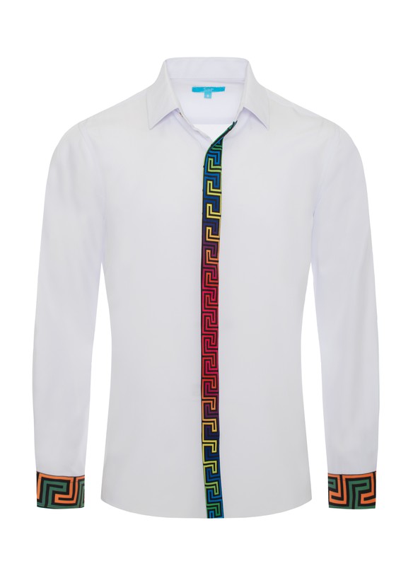 MEN LS DRESS SHIRTS