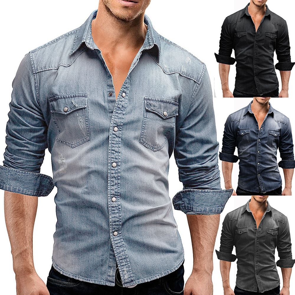 MEN JEAN SHIRTS