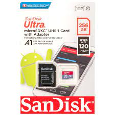 SANDISK MEMORY CARD 256GB