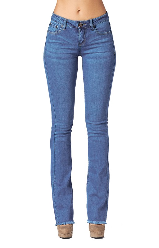 SEMI FLARED JEANS