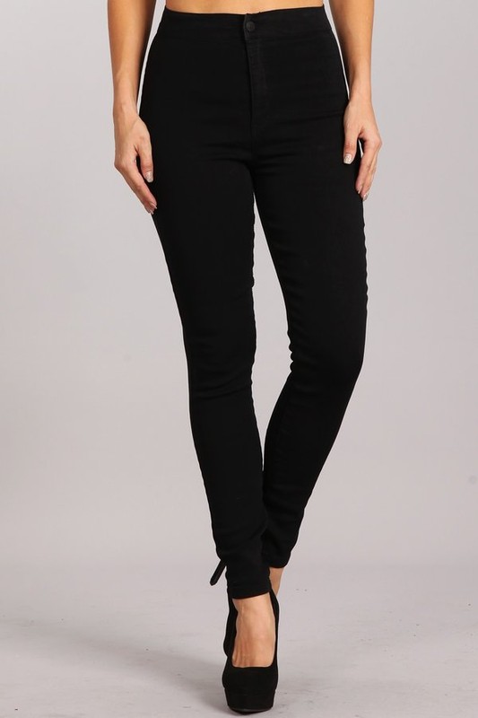 ANKLE SKINNY PANTS