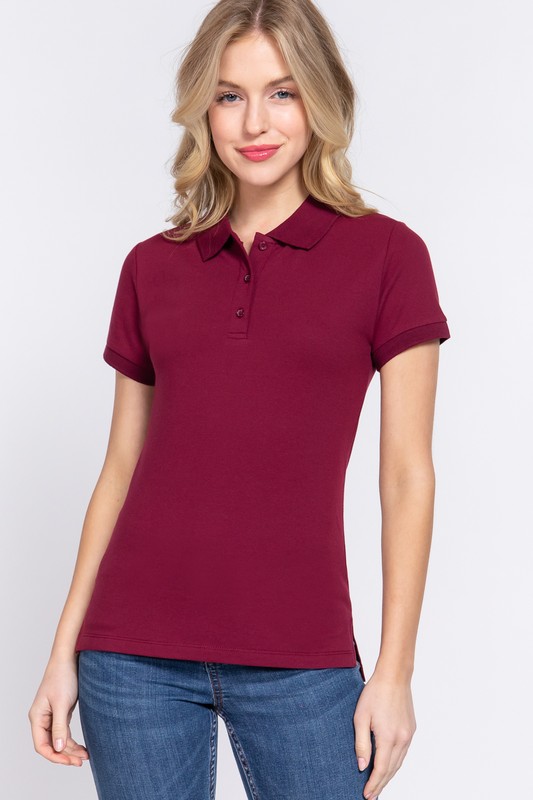 LADIES POLO TOPS