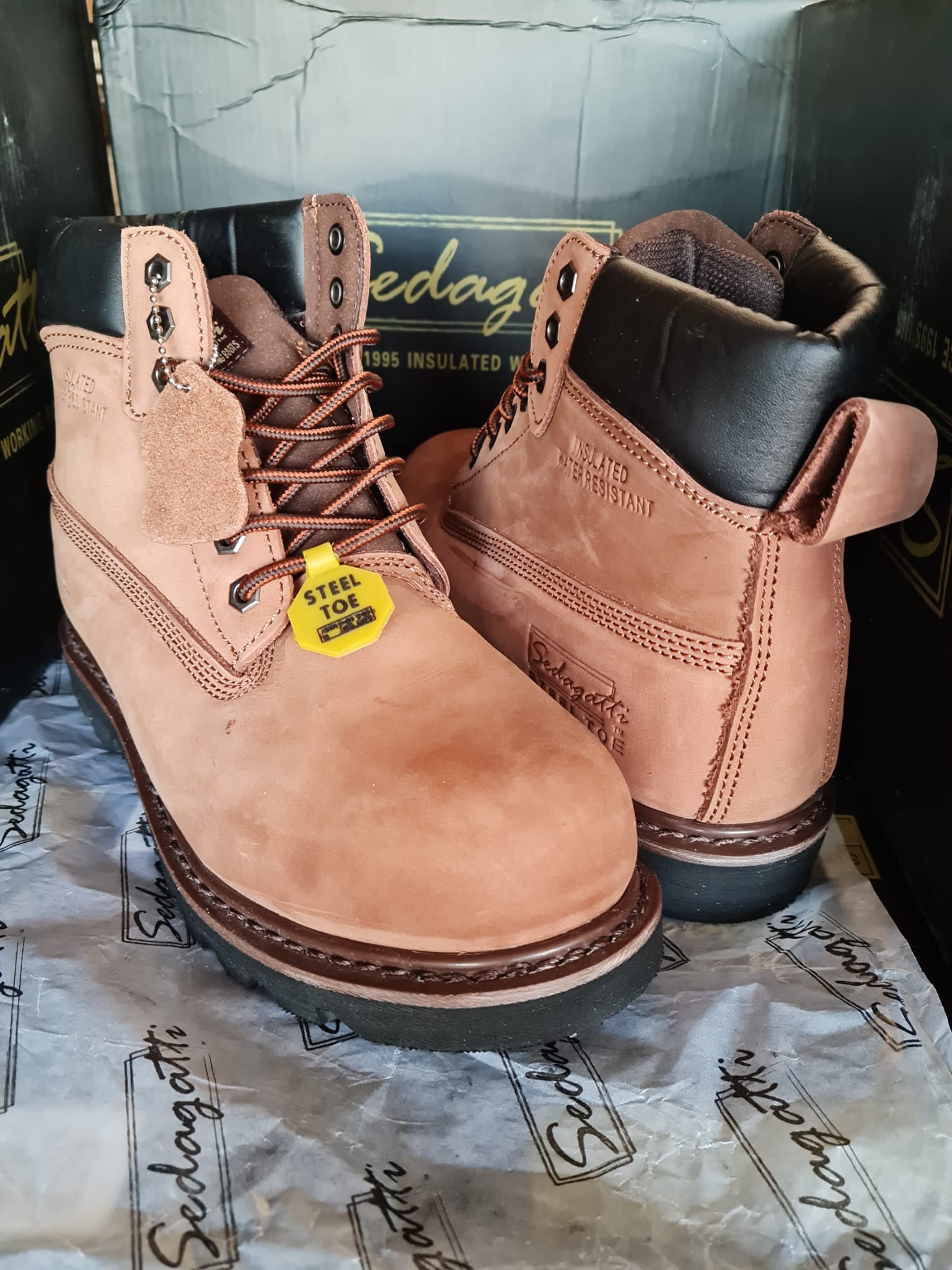 MEN STEEL TOE