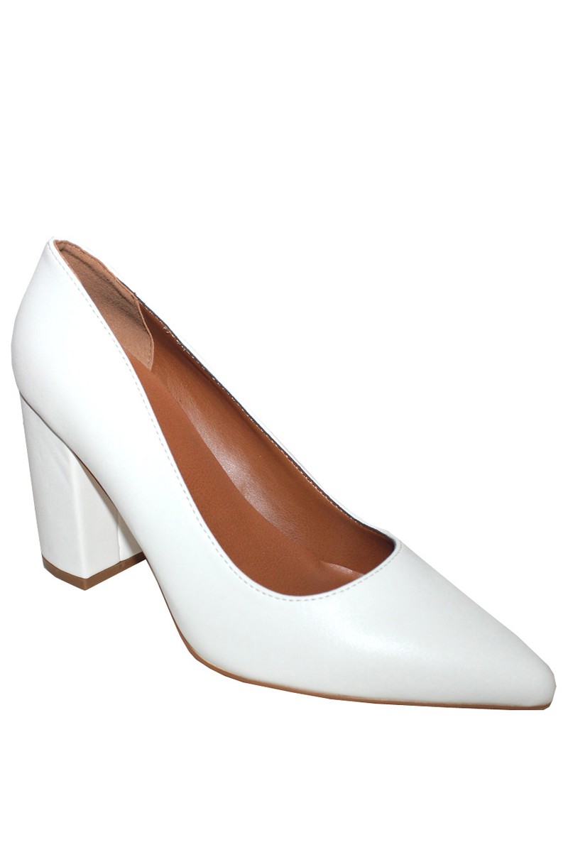 POINTY BOX HEEL SHOES