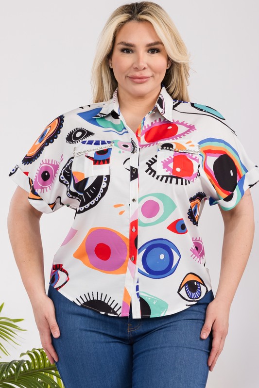 PLUS GRAPHIC SHIRTS