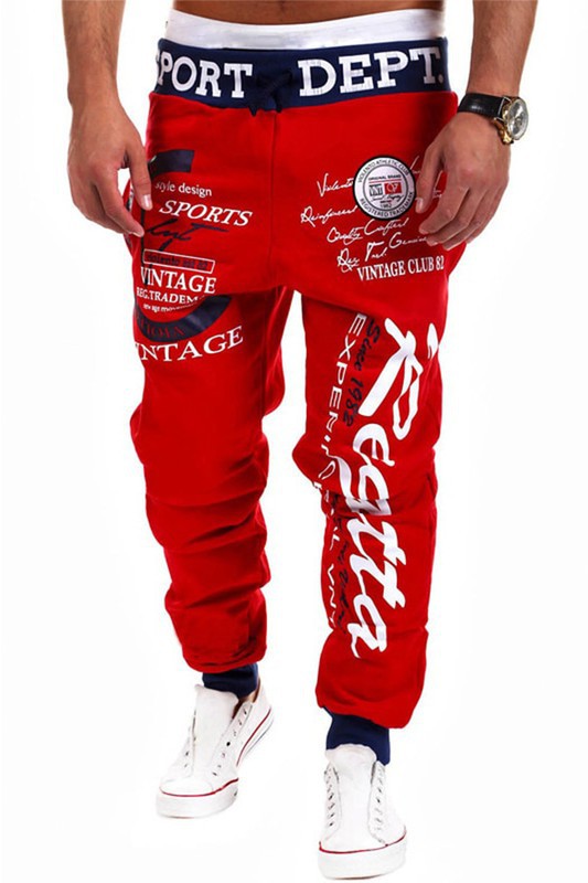 MEN GRAPHIC JOGGERS