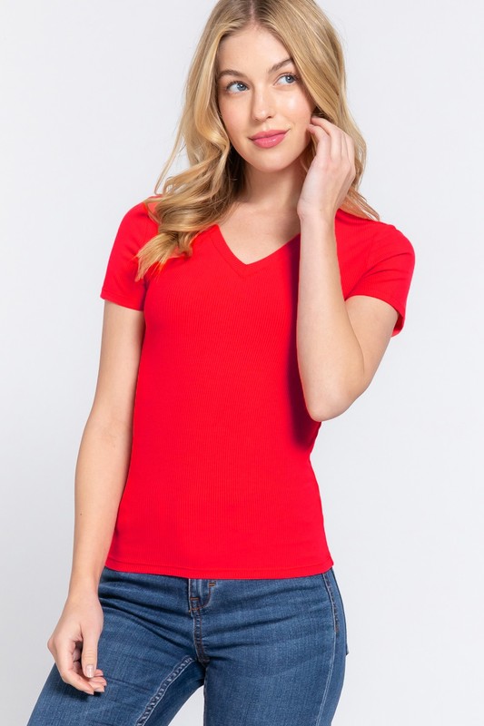 LADIES BASIC TOPS