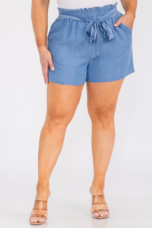 PLUS MID SHORTS