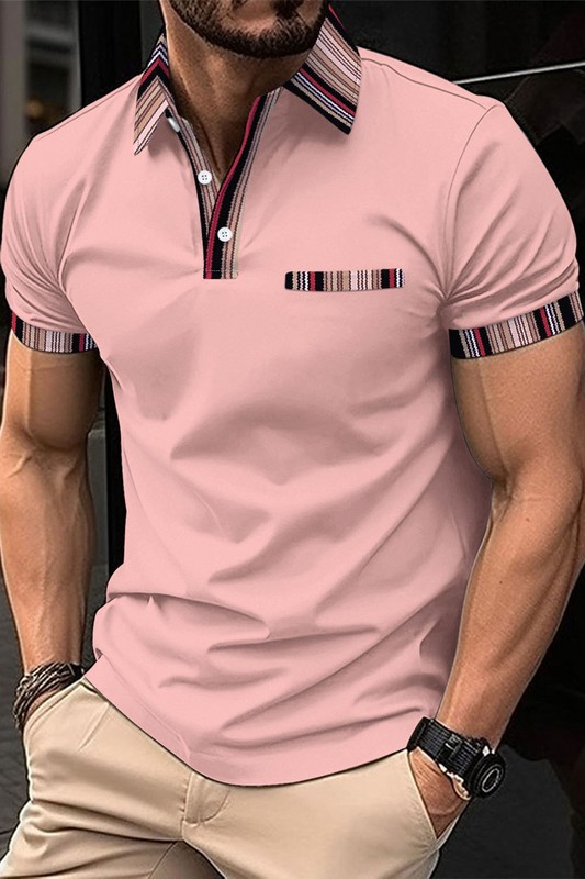 MEN SS VINTAGE POLO