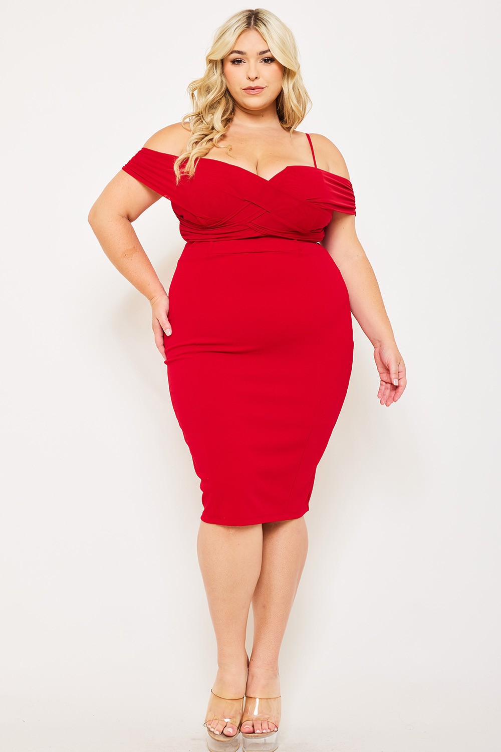 PLUS MINI DRESS