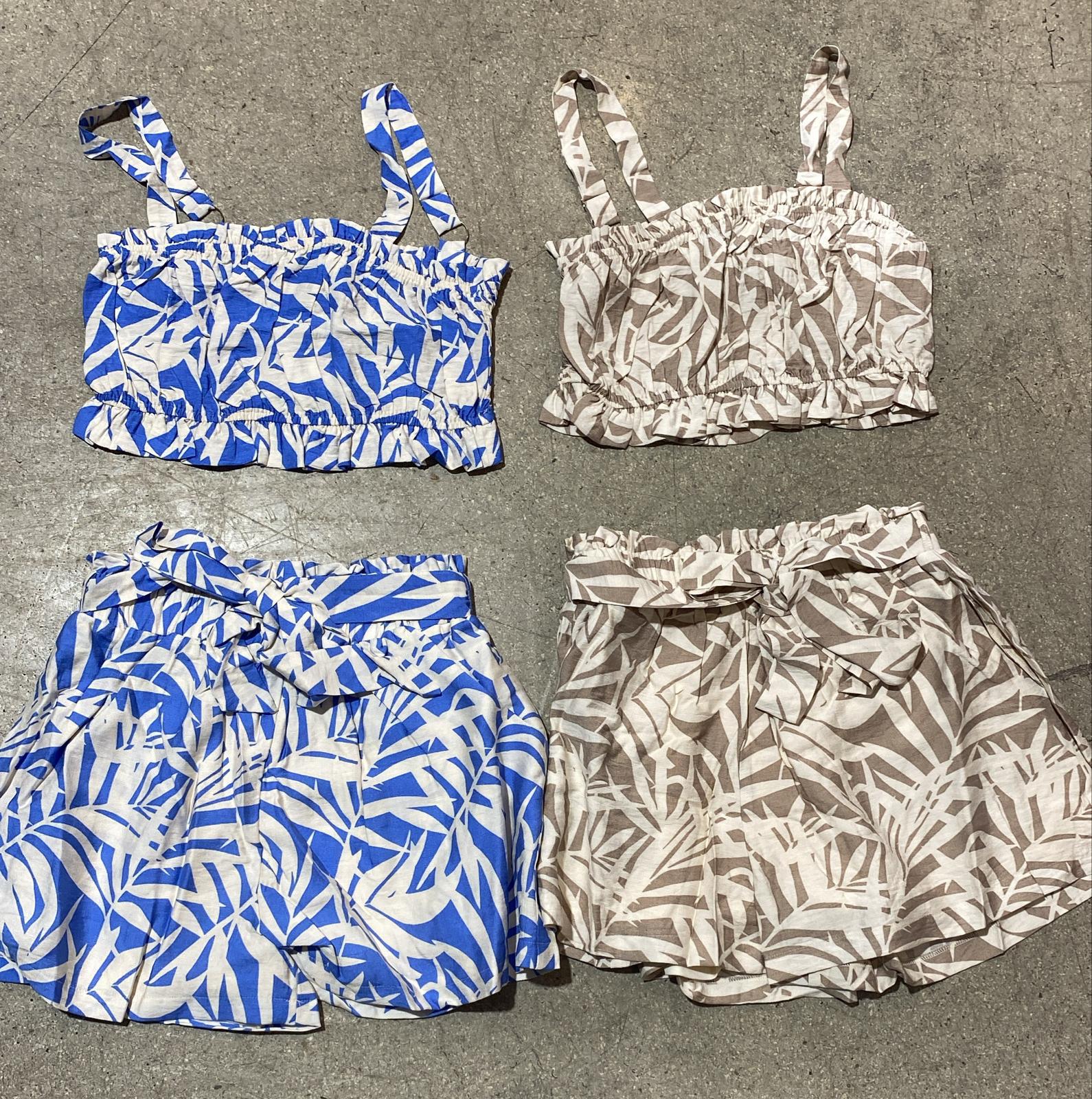 CROP TOP AND SHORTS SETS