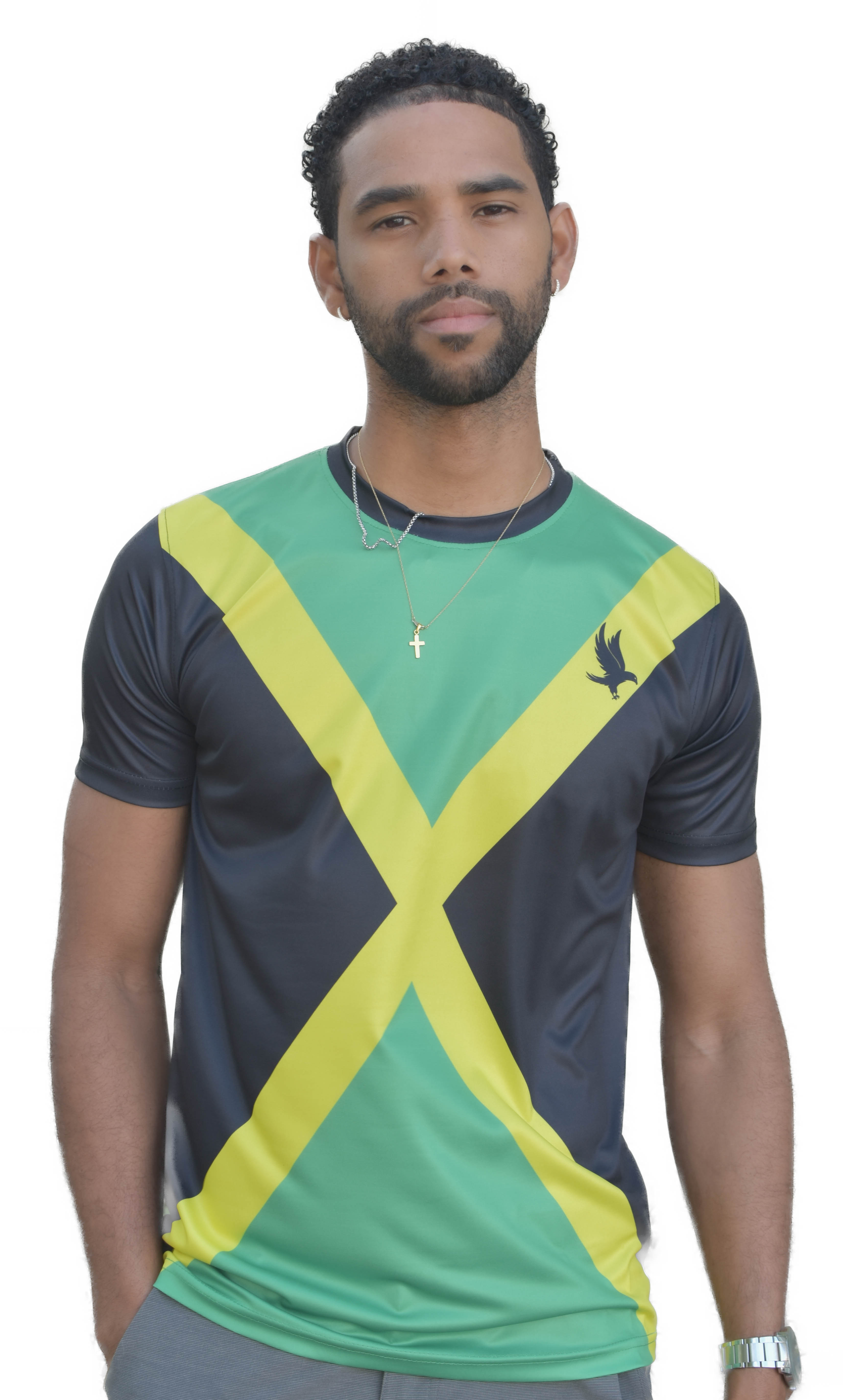 WISE UP JAMAICA FLAG TS