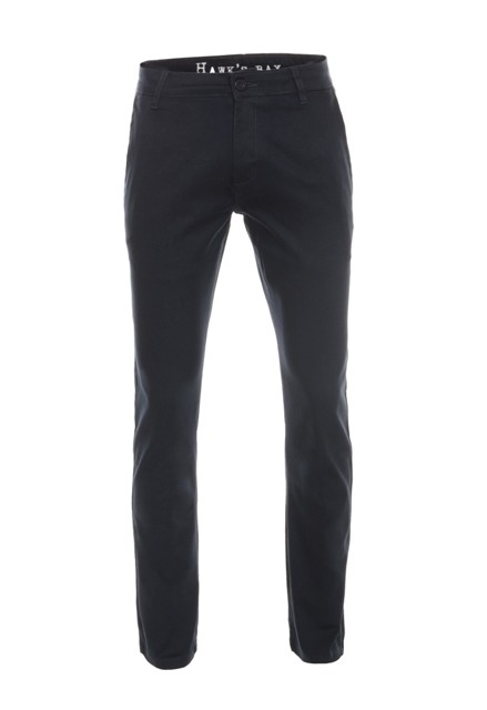 MEN CHINO PANTS BLK