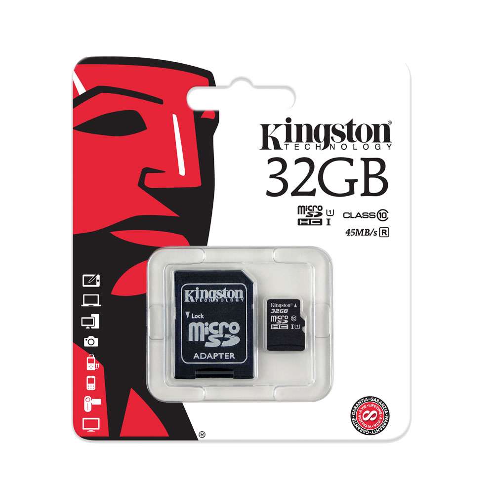 32GB SD CARD KINGSTON