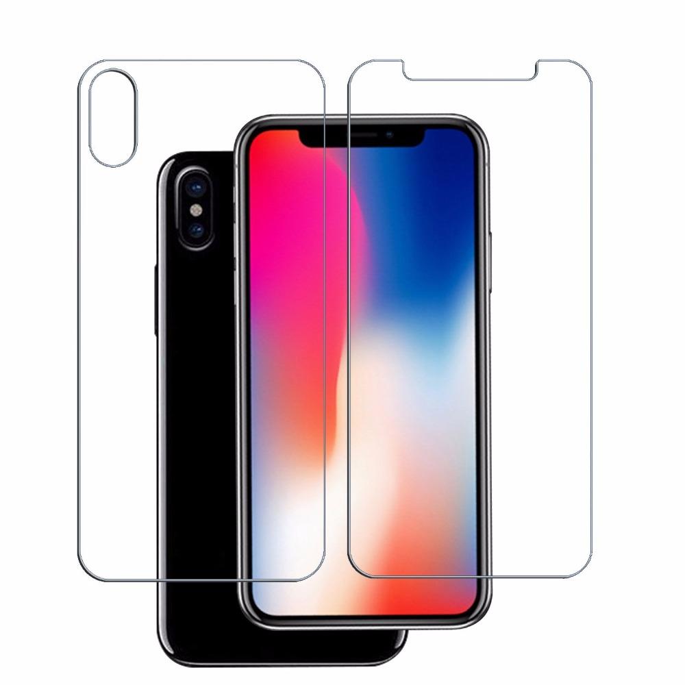 IPHONE X BACK TEMP GLASS