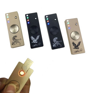 LED LIGHTER WITH SPINNER