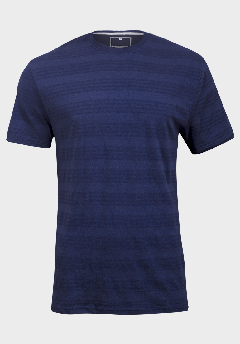 Embossed Stripe Tee Style