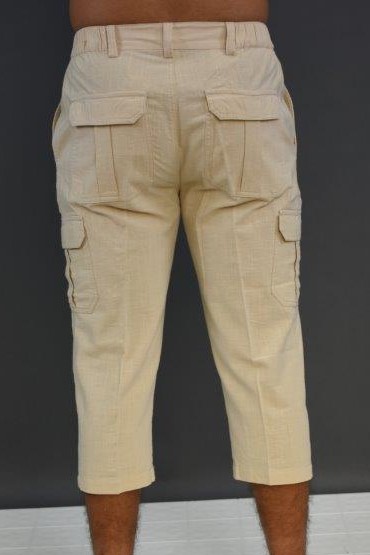 MEN 3/4 PANTS WHT