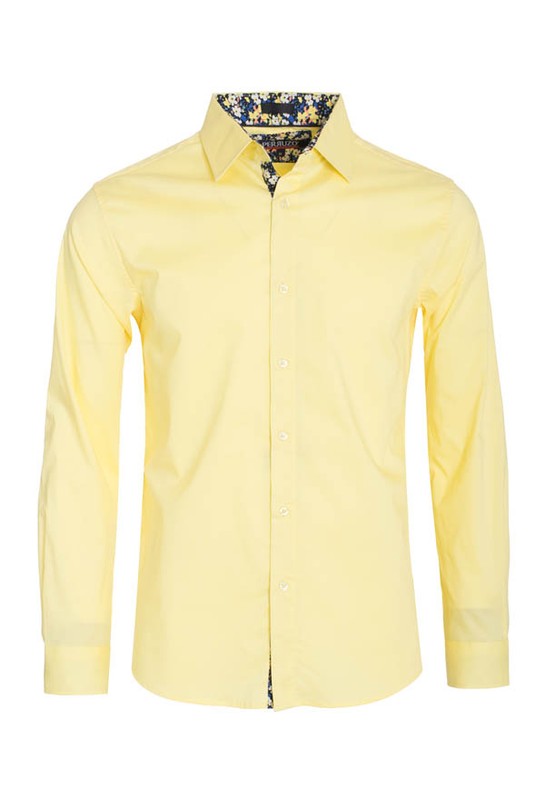 MEN LS SOLID SHIRT