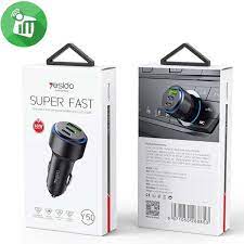 CAR CHARGER YESIDO 60W